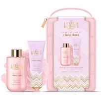 Orange & Ylang Ylang Body Care Gift Set ( Pomeranč & Ylang Ylang ) - Dárková sada péče o tělo v taštičce ( 3 ks )