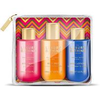 The Colour Edit Gift Set & Bag - Dárková sada tělové péče v taštičce ( 3 ks )