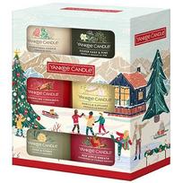Christmas Collection Votive Candle - Sada votivních svíček ve skle