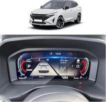 SKTU ekrano apsauginė plėvelė, suderinama su „Nissan Qashqai J12 e-Power“ / „Juke 2024 Facelift“ / „X-Trail T33 2023–2025“ – prietaisų skydelio apsauginė plėvelė, skirta „Qashqai e-Power“, 9H atsparumas įbrėžimams