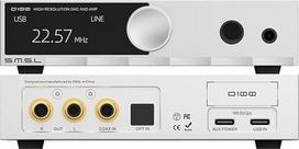 SMSL D100 „Hi-Fi“ garso DAC ausinių stiprintuvas, ES9081 XMOS XU-316 stalinis DAC, visiškai suderinamas su MQA, DSD512 ir PCM 768 kHz, 4,4 mm simetrinė / 6,35 mm / RCA išvestis, skirta kompiuterinių žaidimų garsiakalbiams