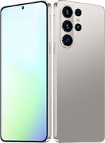 Telefonas be simlokavimo, 6,6 colio ekranas, 2GB RAM + 16GB ROM / TF kortelė iki 256GB, 2 MP + 8 MP dviguba kamera, 4G tinklo palaikymas, dvi SIM kortelės, tinka pradedantiesiems (91 pilka)
