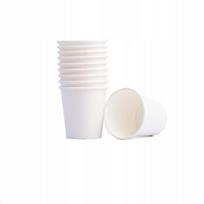 Balti popieriniai "shot" puodeliai 40-50 ml, 50 vnt.