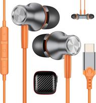 USB-C ausinės, skirtos „Samsung Galaxy“ modeliams A36, A56, A26, A17, A57, A37, A35, A55, S26, S25