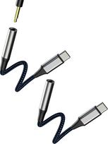 USB-C į 3,5 mm ausinių lizdo adapteris (2 vnt. rinkinys) – DAC AUX jungtis, skirta „Apple iPhone 15 Pro“ ir „iPad Air“, suderinama su „Samsung Galaxy“, ausinėmis, mikrofonu, mobiliojo telefono ir nešiojamojo kompiuterio garso jungtimi