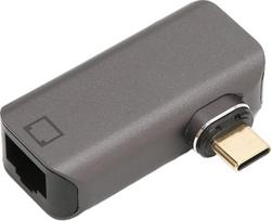 USB-C magnetinis adapteris, USB Type-C į RJ45 gigabito Ethernet adapteris, 10Gbps LAN tinklo adapteris, skirtas „Windows“, „Android“ ir „OS X“