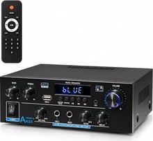 WOOPKER AK55 Hi-Fi stiprintuvas su „Bluetooth“ 5.3, 2.0 kanalų stereo mini stiprintuvas, 70 W x 2, maks. 900 W, optinis įėjimas / COA / USB / AUX / RCA / FM, 2 mikrofonų įėjimai, aidas ir uždelsimas, skirtas pasyviems garsiakalbiams, televizoriui ir namų