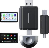 „2-in-1“ belaidis adapteris, suderinamas su „CarPlay“ ir „Android Auto“, 5 GHz „Wi-Fi“ raktas su „Plug & Play“ funkcija, užtikrinantis greitą ir stabilų ryšį, suderinamas su 98 % automobilių (2015–2024 m.), kompaktiškas ir nešiojamas
