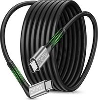 „3M“ USB-C laidas, skirtas „iPhone 18 Pro“, „17“, „16“ ir „15“ modeliams bei AR akiniams, 240 W, USB 3.2 Gen2