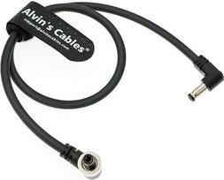 „Alvin's Cables“ stačiakampis DC–DC maitinimo kabelis su fiksavimo mechanizmu, skirtas „SmallHD 702“, „Atomos Ninja V“, „Video Devices PIX-E7“ ir „PIX-E5“ monitoriams bei „Hollyland Mars 400s“ – 45 cm (18 colių)