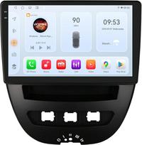 „Android 14“ automobilių radijas, skirtas „Peugeot 107“, „Toyota Aygo“ ir „Citroën C1“ (2005–2014 m.), 10,1 colio QLED jutiklinis ekranas su belaidžiu „CarPlay“ ir „Android Auto“, 8 branduolių procesorius, 4+32GB atminties, su GPS, SWC, „BT 5.4“, „Wi-Fi“