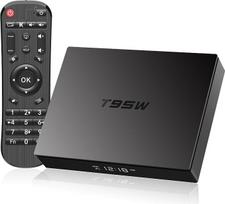 „Android TV Box 11.0“, „TV Android Box“ su 4GB RAM, 32GB ROM, keturių branduolių procesoriumi S905W2 „ARM Cortex-A35“, dviejų dažnių „Wi-Fi“ (2,4 ir 5 GHz), „Bluetooth“ v4.0, 3D, HD, 4K, 2.1, išmanusis TV grotuvas