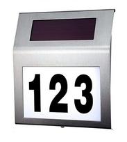 LED namo numeris su saulės baterija " HOFFTECH "