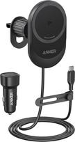 „Anker MagGo“ 15 W „MagSafe“ automobilinis laikiklis su įkrovimo funkcija