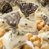 „Antica Torroneria Piemontese Tartufo“ – įvairių rūšių itališki triufelių šokoladai, 140 g, pralinės, triufelių šokoladas (Tartufo dolci neri)