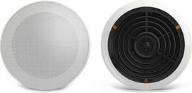 „Audibax“ CM408-BT4, baltos spalvos lubiniai garsiakalbiai su „Bluetooth“, 5 colių, 60 W, magnetinė grotelė