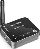 „Avantree Audikast 4T Auracast“ „Bluetooth“ televizoriaus siųstuvas ausinėms
