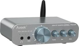 „Aveek“ DAC „Bluetooth“ ausinių stiprintuvas, 24 bitų/96 kHz
