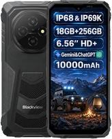 „Blackview Fort 1 AI“ lauko sąlygoms pritaikytas išmanusis telefonas, „Magic AI“ nuotraukų redaktorius, 18GB + 256GB, 10 000 mAh baterija, 16 MP + 8 MP, 6,56 colių HD+ ekranas, IP68 ir IP69K atsparumo standartus atitinkantis tvirtas mobilusis telefonas
