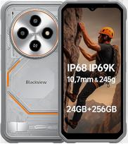„Blackview Fort 2 AI“ – lengvas lauko sąlygoms pritaikytas išmanusis telefonas, dirbtinio intelekto nuotraukų redaktorius, 24GB + 256GB, 10,7 mm storio, itin plonas, 16 MP + 13 MP, 6,56 colių HD+, IP68 ir IP69K atsparus mobilusis telefonas be sutarties,