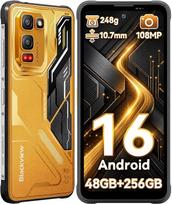 „Blackview Fort 5“ „Android 16“ lauko mobilusis telefonas, sveria 248 g
