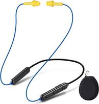 „Bluetooth“ ausinės, ausinės su kaklo juosta, belaidės „Bluetooth“ ausinės, 28 dB triukšmo slopinimo ausinės, izoliuojančios ausinės su mikrofonu, IPX5 atsparumas vandeniui, 16 valandų veikimo laikas