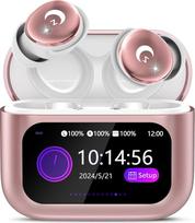 „Bluetooth“ ausinės, „Mini 48 Hours Sleep“ ausinės su „Bluetooth 5.4“ ir jutikliniu ekranu, 2026 belaidės ausinės su ENC triukšmo slopinimu, IPX7 ausinės, ausinės su įtraukiančiais giliais baisais, „Cherry“