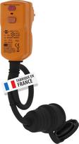 „Brennenstuhl“ prailginimo laidas 1132731 su adapteriu 16 A/230 V, su kištuku, IP44, 10 mA, 0,5 m, H07RN-F, 3G1,5