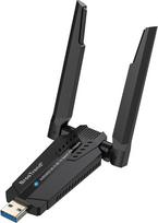 „BrosTrend AXE5400“ „Wi-Fi 6E“ USB WLAN raktas, skirtas „Linux“ sistemai, didelio veikimo nuotolio, OFDMA