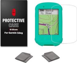 „Chooee“ 4D silikoninis dėklas, skirtas „Garmin Edge 830“, su mėlyna ekrano apsauga