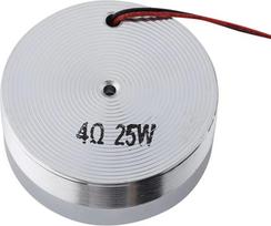 „Cocoarm Bass Shaker Resonance“, 50 mm (2 colių) rezonansinis garsiakalbis, visų dažnių rezonansinis garsiakalbis, vibracija, apvalus, skirtas garso atkūrimui ir garso plitimui iš įrenginių (4 Ω, 25 W)