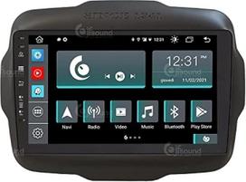 „Costum Fit“ automobilių radijas, skirtas „Jeep Renegade“: „Android“, GPS, „Bluetooth“, „Wi-Fi“, „DAB“, USB, „Full HD“ jutiklinis ekranas (9 colių), „Easyconnect“, 8 branduolių procesorius, balso komandos