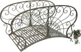 „DanDiBo“ metalinis tiltas JC150106 – 150 cm metalinis sodo tiltas, tvenkinio tiltas, tiltas