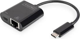 „DIGITUS DN-3027“ USB Type-C gigabito Ethernet adapteris su „Power Delivery“ funkcija