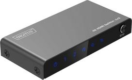 „DIGITUS“ HDMI skirstytuvas 1x2 – 1 įvesties prievadas, 2 išvesties prievadai – UHD 4K 60 Hz
