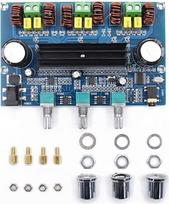 „DollaTek XH-A305“ tpa3116d2 „Bluetooth 5.0“ skaitmeninė stiprintuvo plokštė, 2.1 kanalų, aukštos kokybės