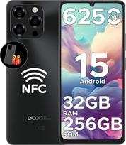 „DOOGEE Note 58 Pro“ išmanusis telefonas su „Android 15“ be sutarties, 32GB + 256GB, aštuonių branduolių procesorius, 6.75 colio HD+ 90 Hz mobilusis telefonas be sutarties, 6250 mAh baterija, pigus, 16 MP + 8 MP, be SIM-blokavimo, dviejų SIM kortelių, 4
