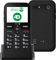 „Doro Leva E10 4G“ mobilusis telefonas vyresnio amžiaus žmonėms be sutarties, su dideliais mygtukais