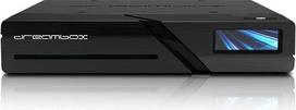 „Dreambox 13590“ su dviem „Ultra HD“ BT 2X DVB-S2X MIS imtuvais, 4K 2160p, E2, „Linux“, dvigubu „Wi-Fi“, H.265 HEVC, juodos spalvos