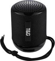 „ELLENNE“ nešiojamas „Bluetooth“ garsiakalbis, įkraunamas, 10 W, su FM, TG129 (juodas)