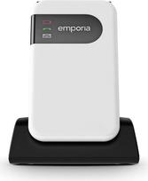 „emporia“ SIMPLICITYGLAM 2G mobilusis telefonas vyresnio amžiaus žmonėms be sutarties, mygtukinis mobilusis telefonas su skubios pagalbos mygtuku, mobilusis telefonas vyresnio amžiaus žmonėms, dideli mygtukai, paprastas valdymas, greito skambinimo mygtuka