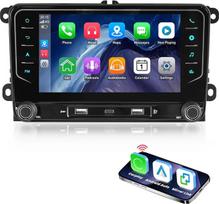 „ESSGOO“ „Android 15“, 4+64 G, 7 colių, belaidis „CarPlay“ su „Android“ sistema, skirtas „VW Golf“ automobiliui