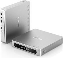 „FiiO DM13“ nešiojamasis CD grotuvas su „Bluetooth“ (sidabrinis)