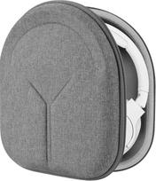 „Geekria Shield“ ausinių dėklas, suderinamas su „JBL Tune 770NC/760NC/750NC/720BT“, „Live 770NC“ ir kitais modeliais, kietas kelioninis dėklas su vietos laidams laikyti (pilkos spalvos)