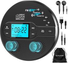 „Greadio“ nešiojamasis CD grotuvas su „Bluetooth 5.3“, „Discman“ CD grotuvas