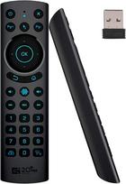 „GREVA“ belaidis „Bluetooth“ nuotolinio valdymo pultas, skirtas „Android TV Box“ įrenginiams, IR, 2,4 GHz, USB 5.0, balso valdymas, apšviestas, pažangus televizoriaus nuotolinio valdymo pultas, universalus balso valdymo pultas, skirtas „Samsung Smart TV“