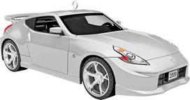 „Hallmark Keepsake 2025“ 2009 m. „Nissan 370Z NISMO 2025“ metalinė Kalėdų dekoracija – dovana automobilių kolekcionieriams