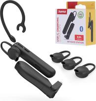 „Hama“ ausinės su mikrofonu. Mono „Bluetooth®“ „MyVoice Station“, daugiafunkcinės, reguliuojamas garsumas, be