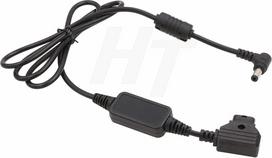 „HangTon“ D-Tap DC cilindrinis 2,5 mm 12 V reguliatoriaus maitinimo kabelis, skirtas „Atomos Flame“ serijos „Inferno“ įrenginiams, 1 m