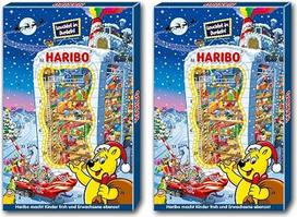 „HARIBO“ Advento kalendorius 2025 su 24 mini maišeliais (300 g) | Guminukai, vaisiniai guminukai ir „Maoam“ | Saldainių Kalėdų kalendorius vaikams ir šeimoms – spalvingos staigmenos iki Kūčių (2 vnt. pakuotė)